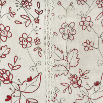 Embroidered tablecloth