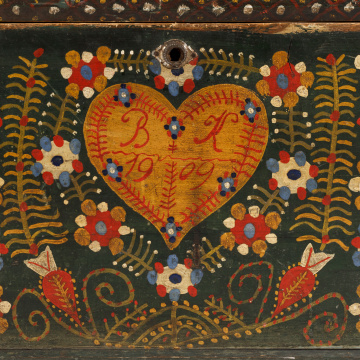 Painted chest