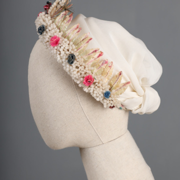 Wedding flower crown