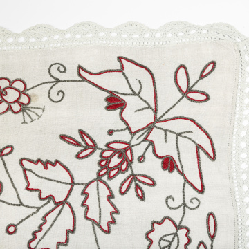 Embroidered tablecloth