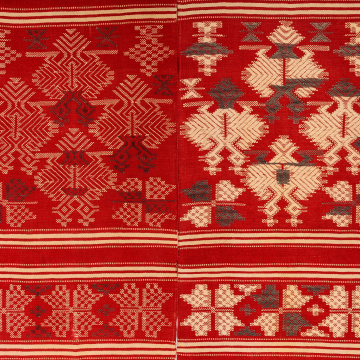 Woven rushnyk (towel) from Krolevets