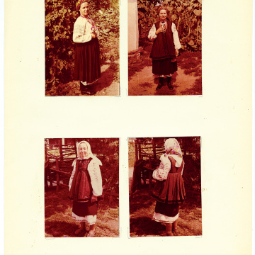The historical ethnographic art album by Ivan Honchar 'Ukraine and Ukrainians'. Volume 'Poltava region'