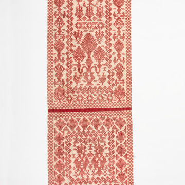 Woven rushnyk (towel) from Krolevets