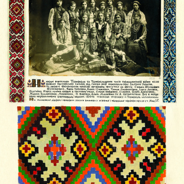 The historical ethnographic art album by Ivan Honchar 'Ukraine and Ukrainians'. Volume 'Galicia. Lviv, Ivano-Frankivsk and Ternopil regions'