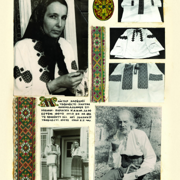 The historical ethnographic art album by Ivan Honchar 'Ukraine and Ukrainian'. Volume 'Bukovyna'