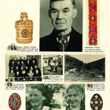 The historical ethnographic art album by Ivan Honchar 'Ukraine and Ukrainian'. Volume 'Bukovyna'