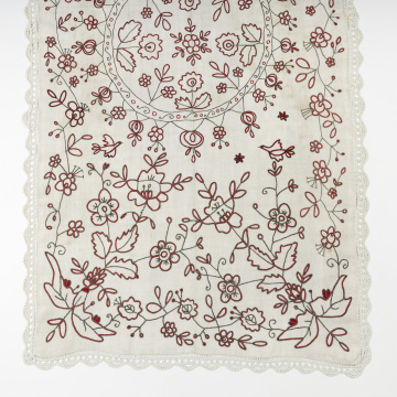 Embroidered tablecloth