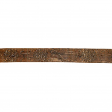 Carved icon shelf