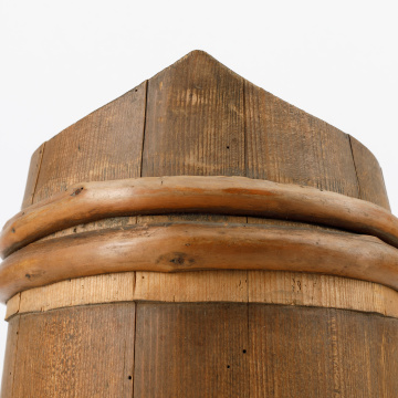 Large wooden konovka (mug)