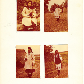 The historical ethnographic art album by Ivan Honchar 'Ukraine and Ukrainians'. Volume 'Slobozhanshchyna, Sumy region'