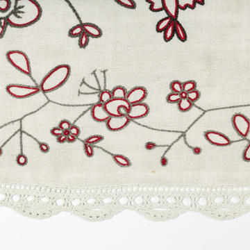 Embroidered tablecloth