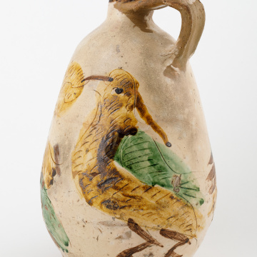 Tykva (vessel) with a handle