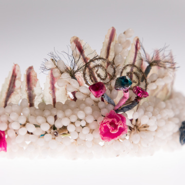 Wedding flower crown