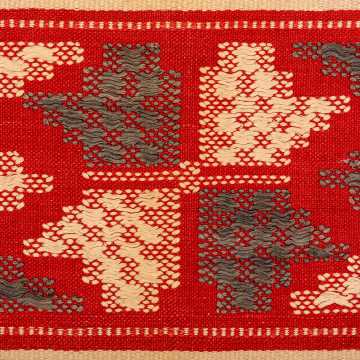 Woven rushnyk (towel) from Krolevets