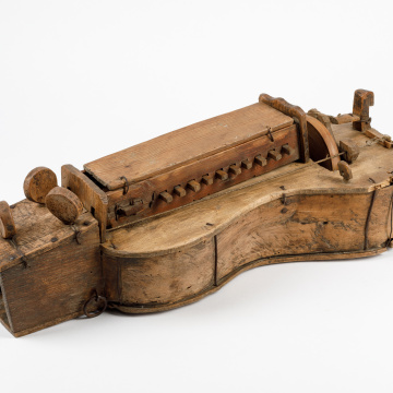 Blind performers' lira kolisna 'slipetska' (hurdy-gurdy)