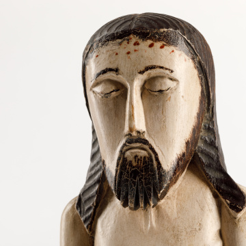 Wooden sculpture 'Savior'