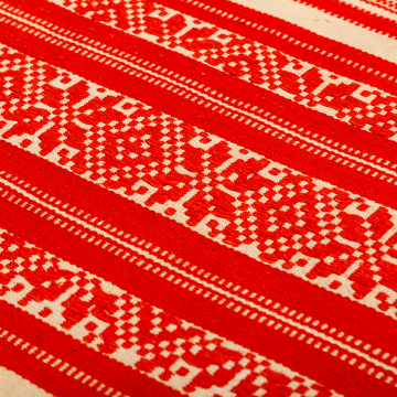 Woven rushnyk (towel) from Bohuslav