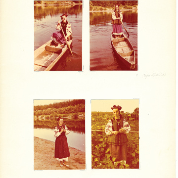 The historical ethnographic art album by Ivan Honchar 'Ukraine and Ukrainians'. Volume 'Slobozhanshchyna, Sumy region'