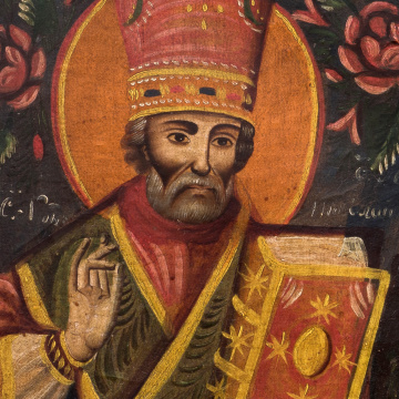 Icon 'St. Nicholas, St. Mary Magdalene, St. Catherine'