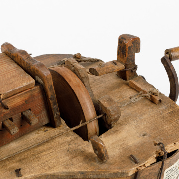 Blind performers' lira kolisna 'slipetska' (hurdy-gurdy)