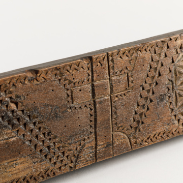 Carved icon shelf