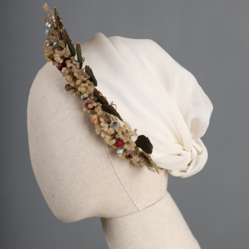 Wedding flower crown