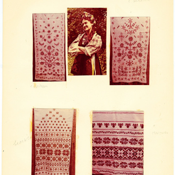 The historical ethnographic art album by Ivan Honchar 'Ukraine and Ukrainians'. Volume 'Poltava region'