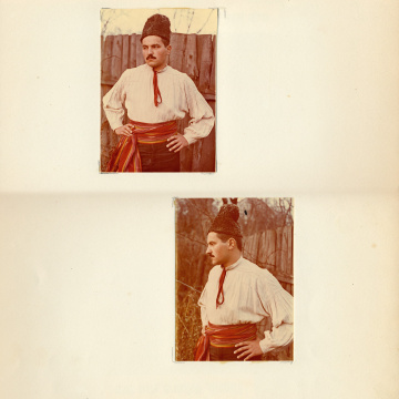The historical ethnographic art album by Ivan Honchar 'Ukraine and Ukrainians'. Volume 'Left-bank Kyiv region'