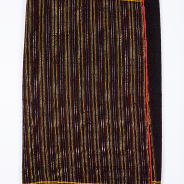 Woven wrap skirt