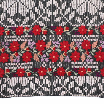 Woven and embroidered rushnyk (towel)
