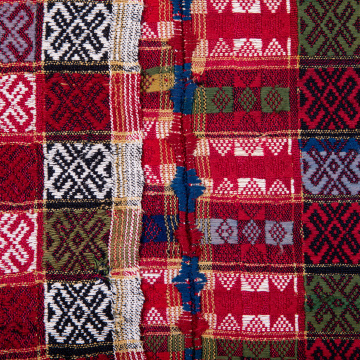 Full plakhta (long woven skirt)