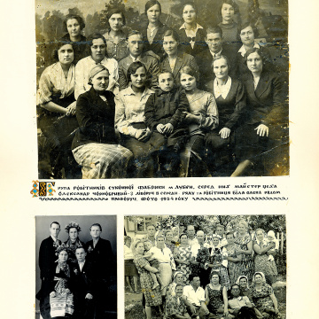 The historical ethnographic art album by Ivan Honchar 'Ukraine and Ukrainians'. Volume 'Poltava region'