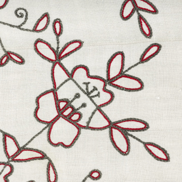Embroidered tablecloth