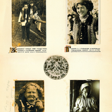 The historical ethnographic art album by Ivan Honchar 'Ukraine and Ukrainians'. Volume 'Galicia. Lviv, Ivano-Frankivsk and Ternopil regions'