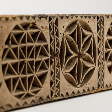 Carved icon shelf