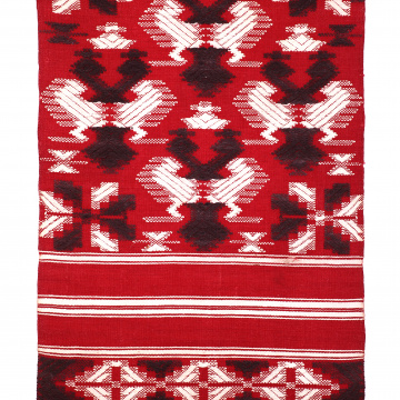 Woven rushnyk (towel) from Krolevets