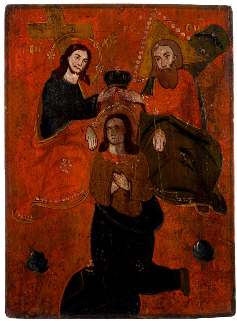 Icon 'Coronation of Mary'