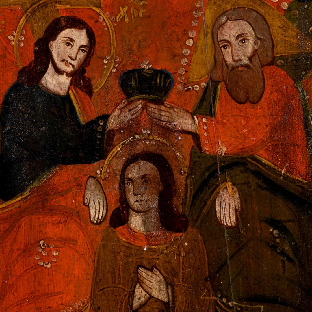 Icon 'Coronation of Mary'