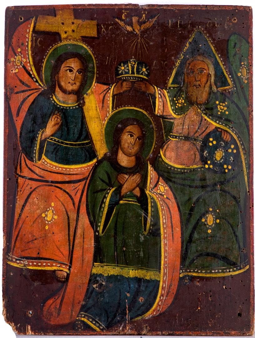 Icon 'Coronation of Mary'