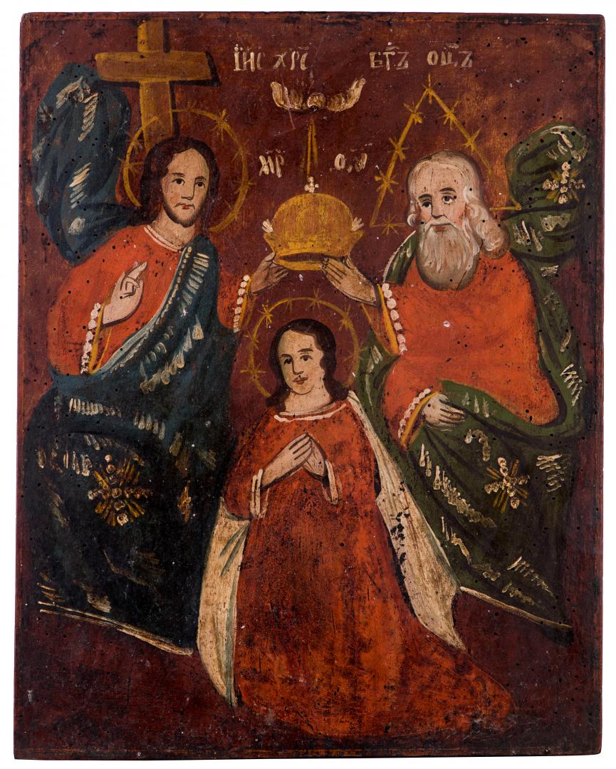 Icon 'Coronation of Mary'