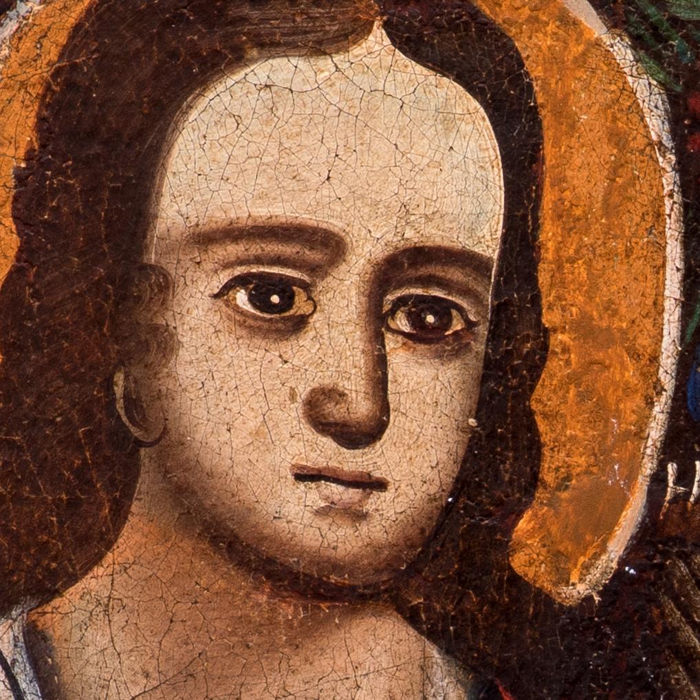Icon 'Saint Nikita and the Intercession of the Virgin'