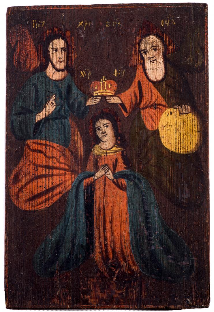 Icon 'Coronation of Mary'
