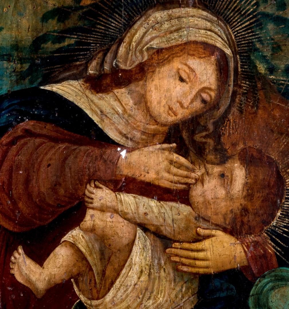 Icon 'The Nursing Madonna'