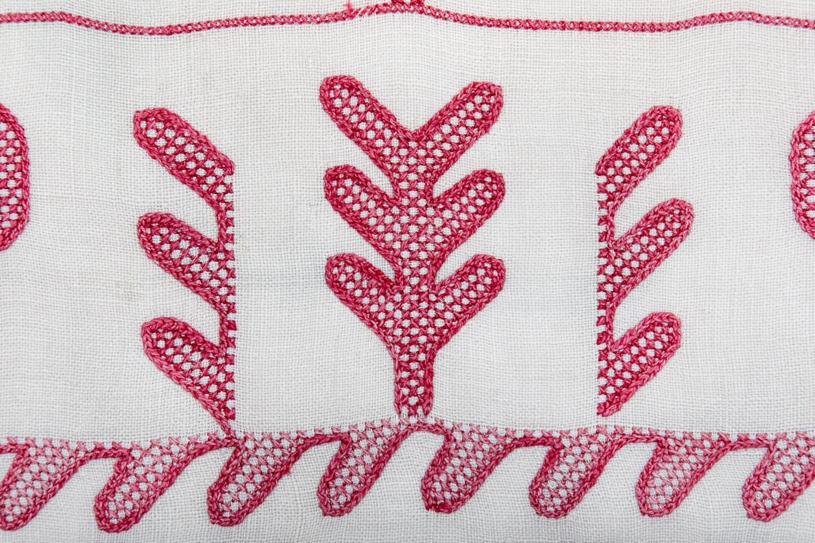 Fragment of an embroidered rushnyk (towel)