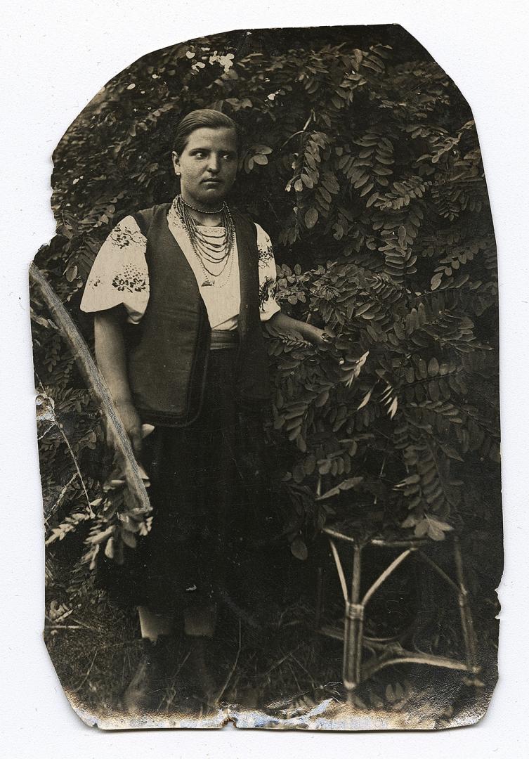 Woman in traditional attire