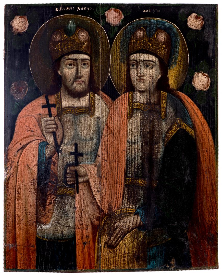 Icon 'Saints Flor and Laurel'