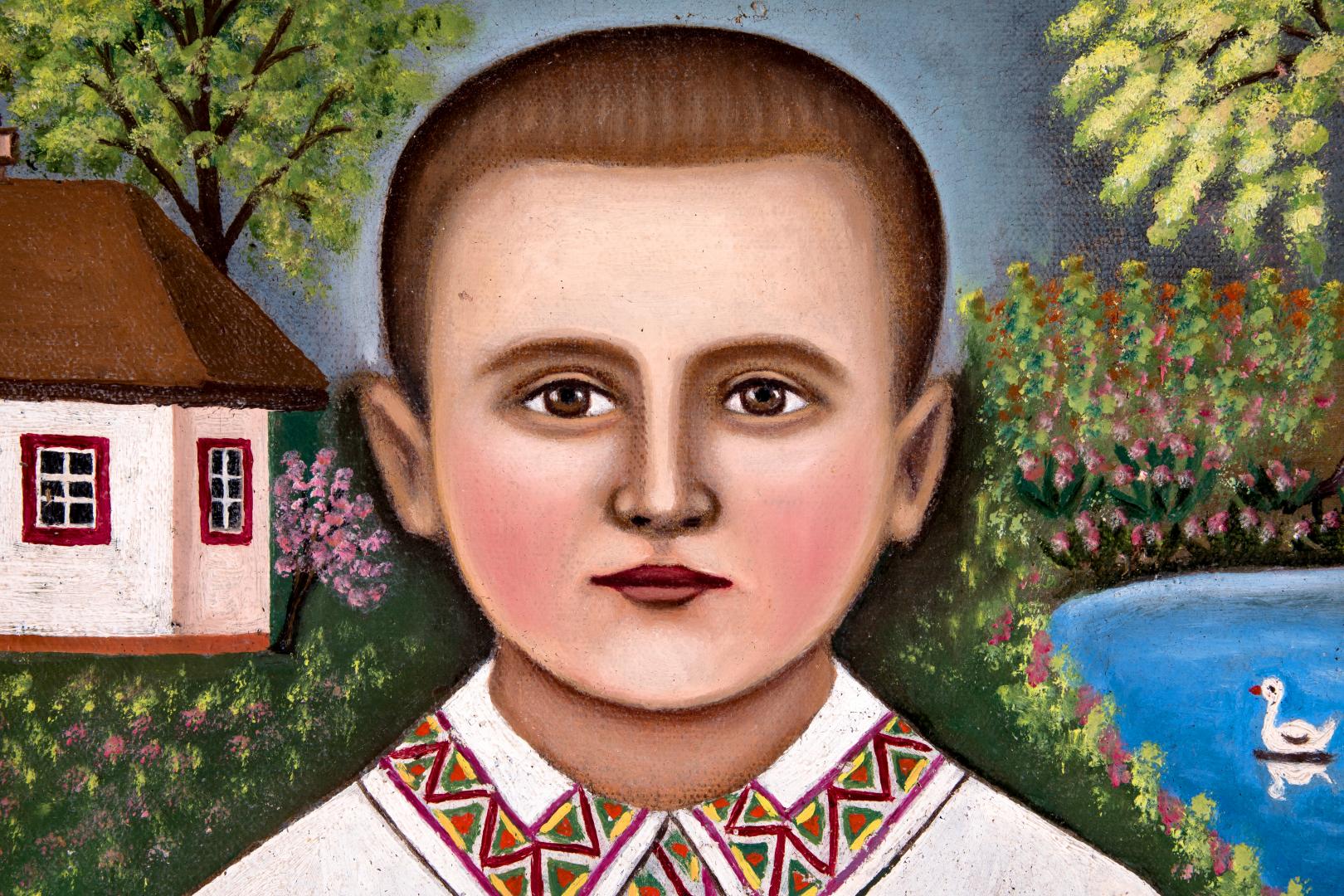 Portrait of Mykola Buriak