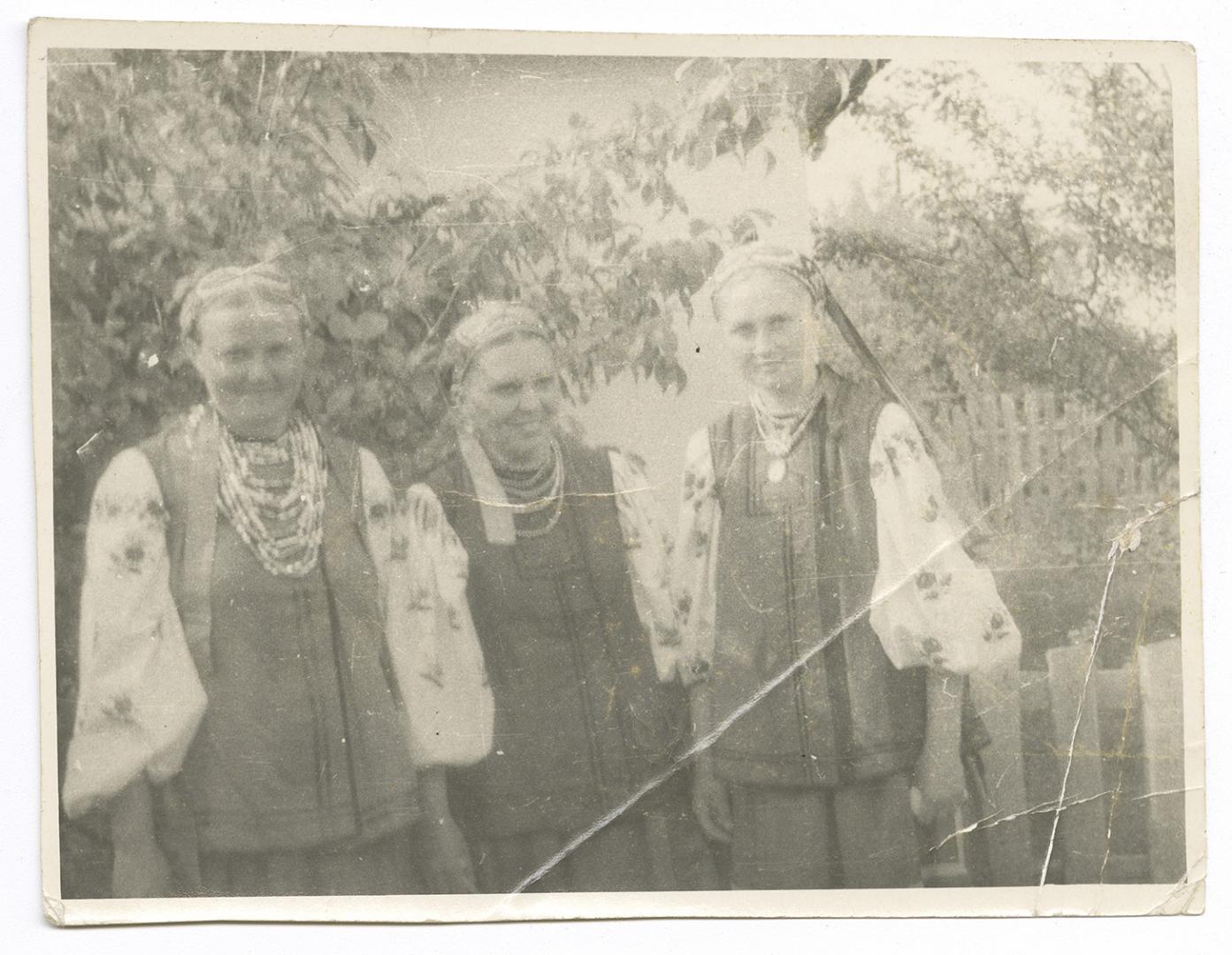 Women in traditional attire