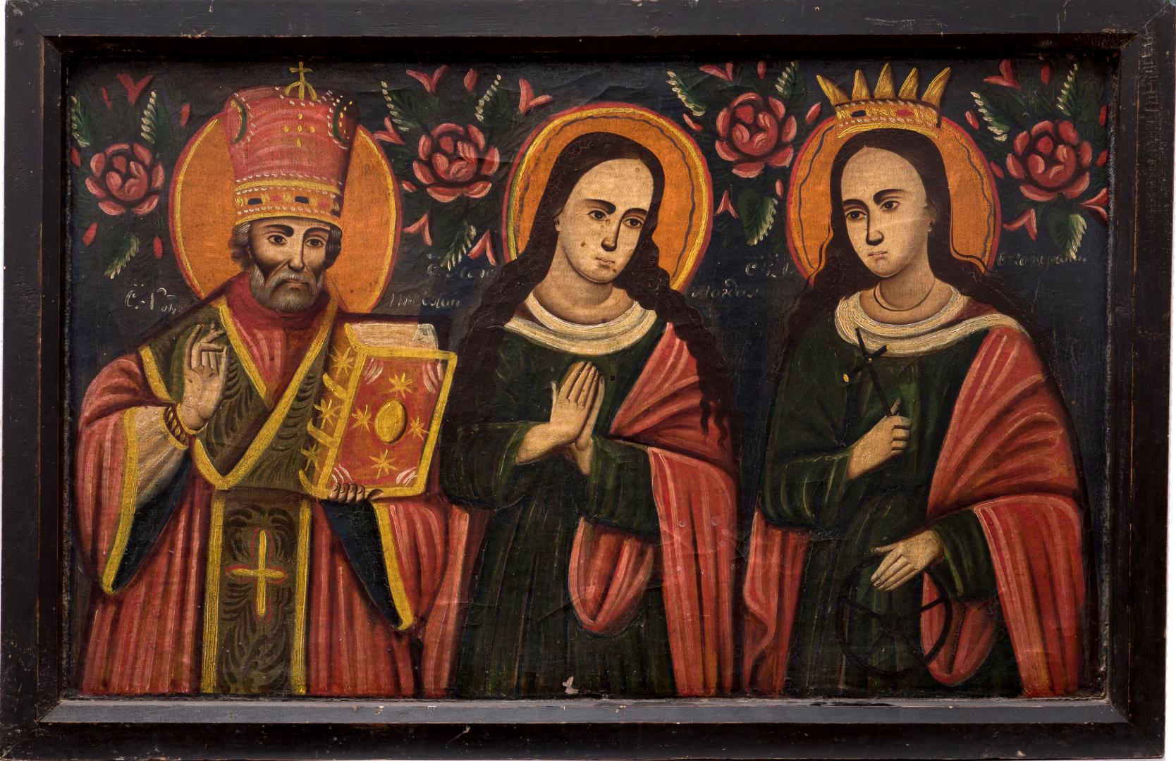 Святий Миколай, Свята Марія Магдалина, Свята Катерина