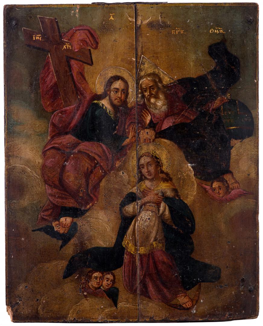 Icon 'Coronation of Mary'